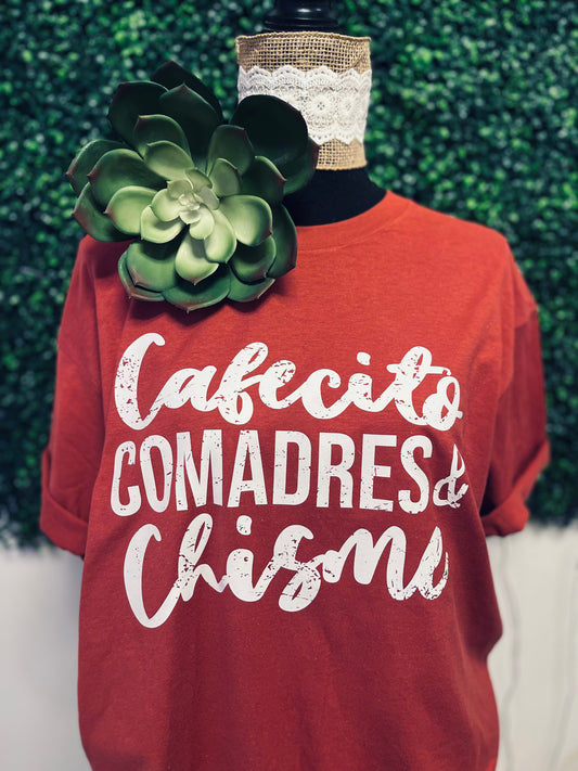 Cafecito Comadres Chisme tee
