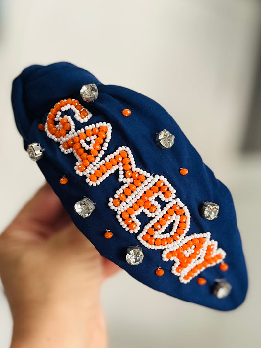 Game Day Navy Headband