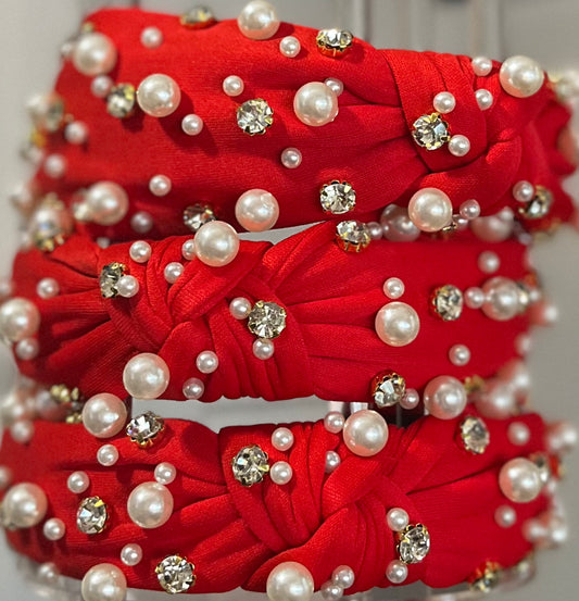 Red Bling Headband