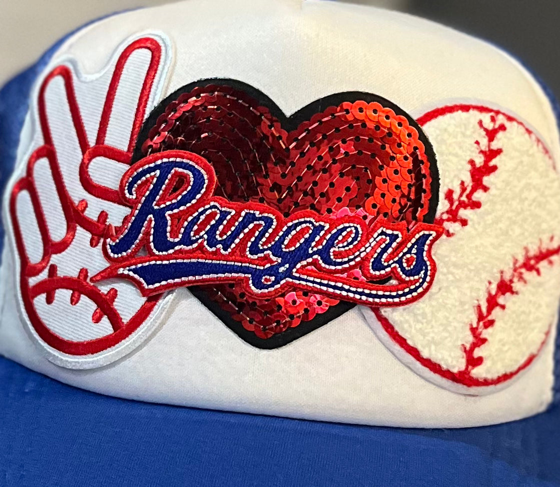 Ranger Heart trucker hat