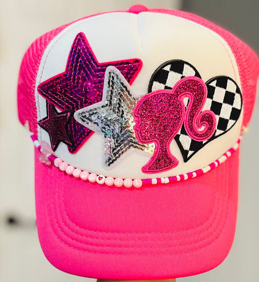 Pink Girl Trucker Hat