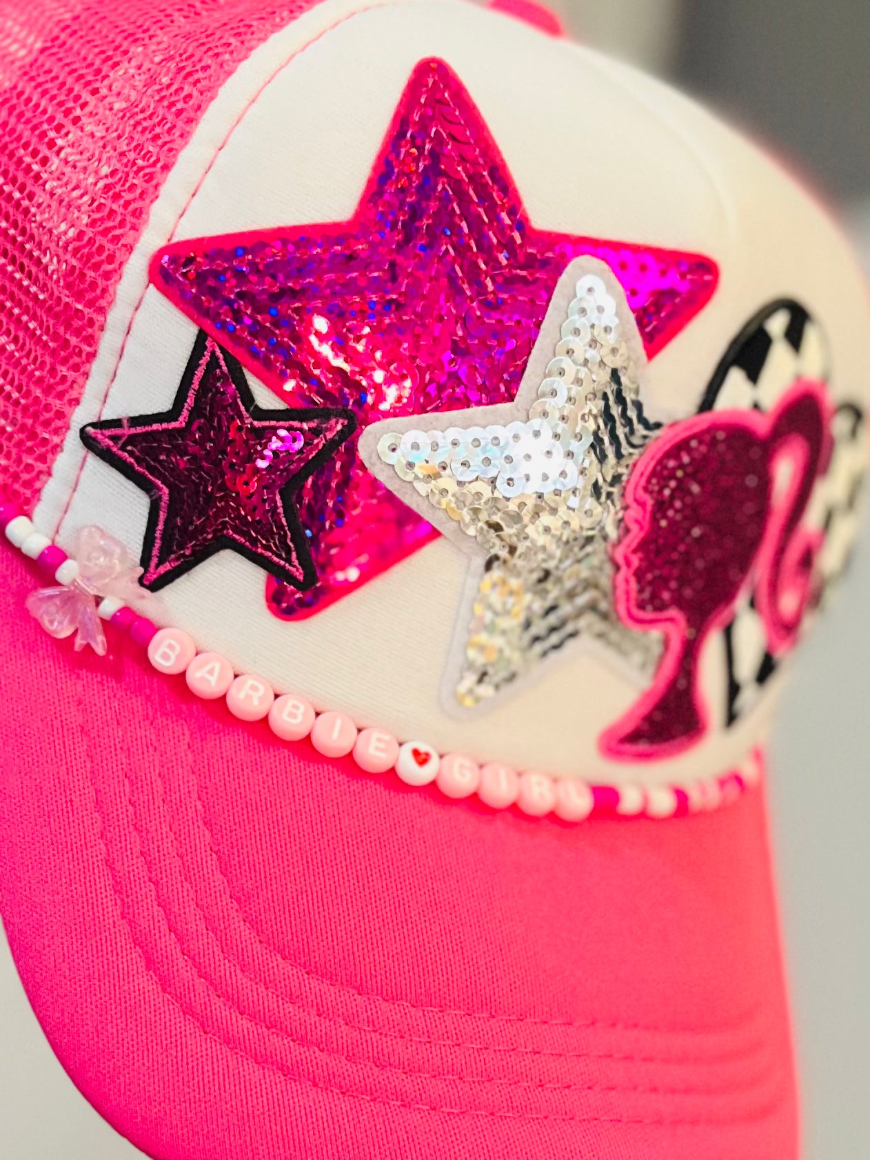 Pink Girl Trucker Hat