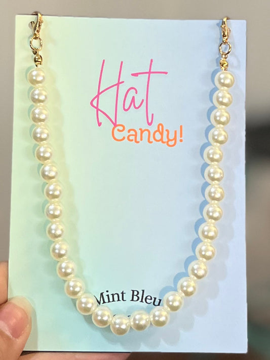 Pearl Hat Chain