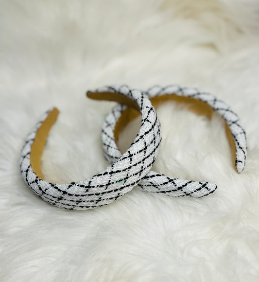 Black and White Headband