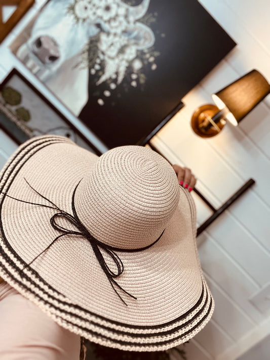 Hint of Pink Summer Hat