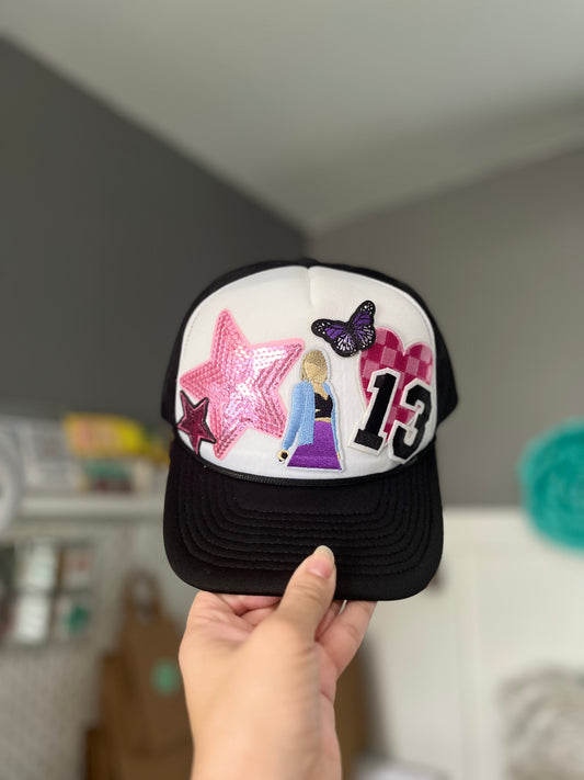 Custom Swiftie trucker hat