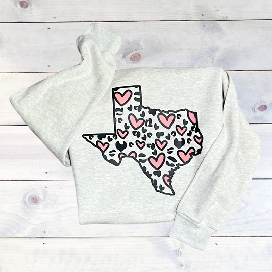 I Love Texas sweatshirt