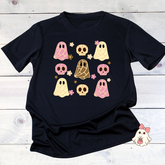 Concha Ghost & Skulls tee