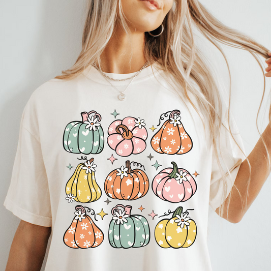 Preppy Pumpkin tee